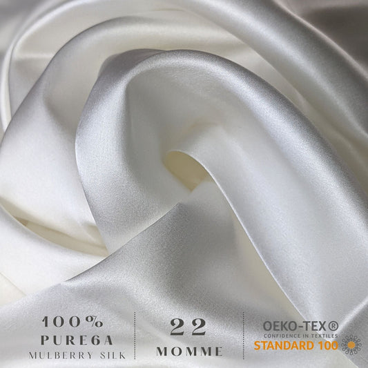 Silk Pillowcase - Ivory White - Queen - Lovesilk.co.nz