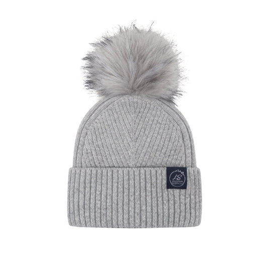 Silk-lined cashmere beanie that protects curly hair from drying out in winter