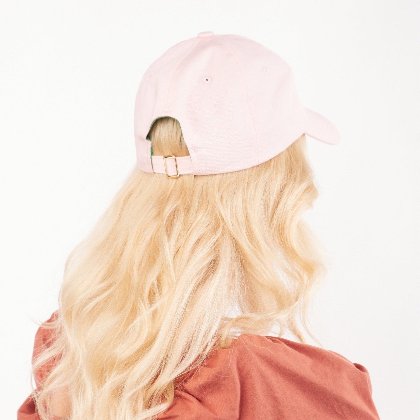 Silk-lined Essential Baseball Cap - Pink