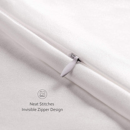 Silk Pillowcase - White - King - LOVESILK NZ