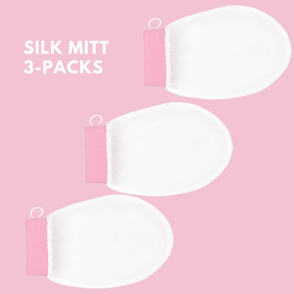 100% Silk Exfoliating Body Glove. TikTok Famous Silk Exfoliating Mitt