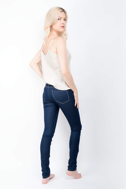 100% Mulberry Silk Camisole - Champagne - Lovesilk.co.nz