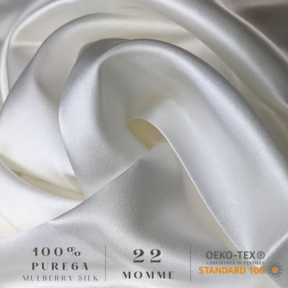 Silk Pillowcase - Ivory White - King - Lovesilk.co.nz