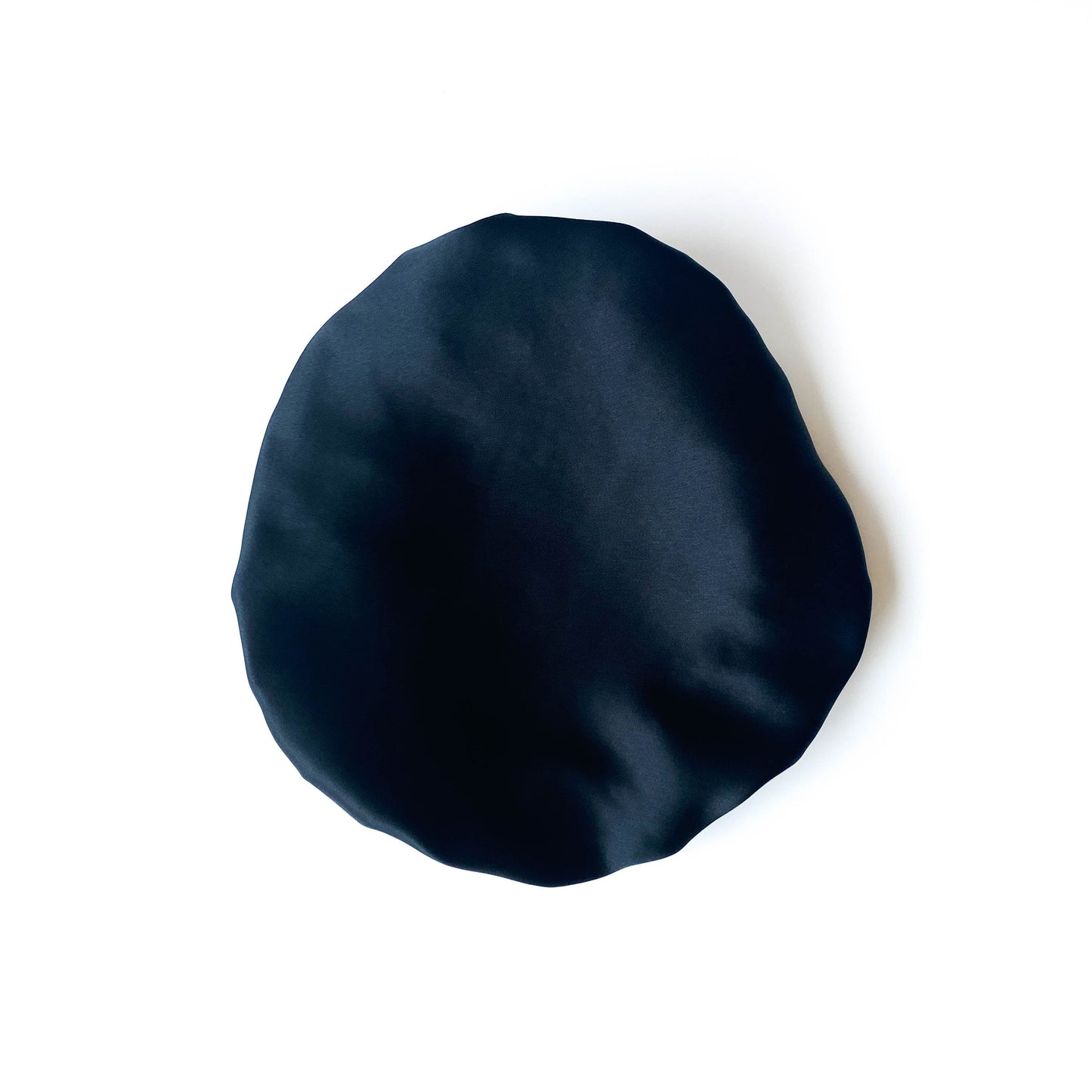 Double Layer Mulberry Silk Bonnet Hair Bonnet for Women - Black - Lovesilk.co.nz