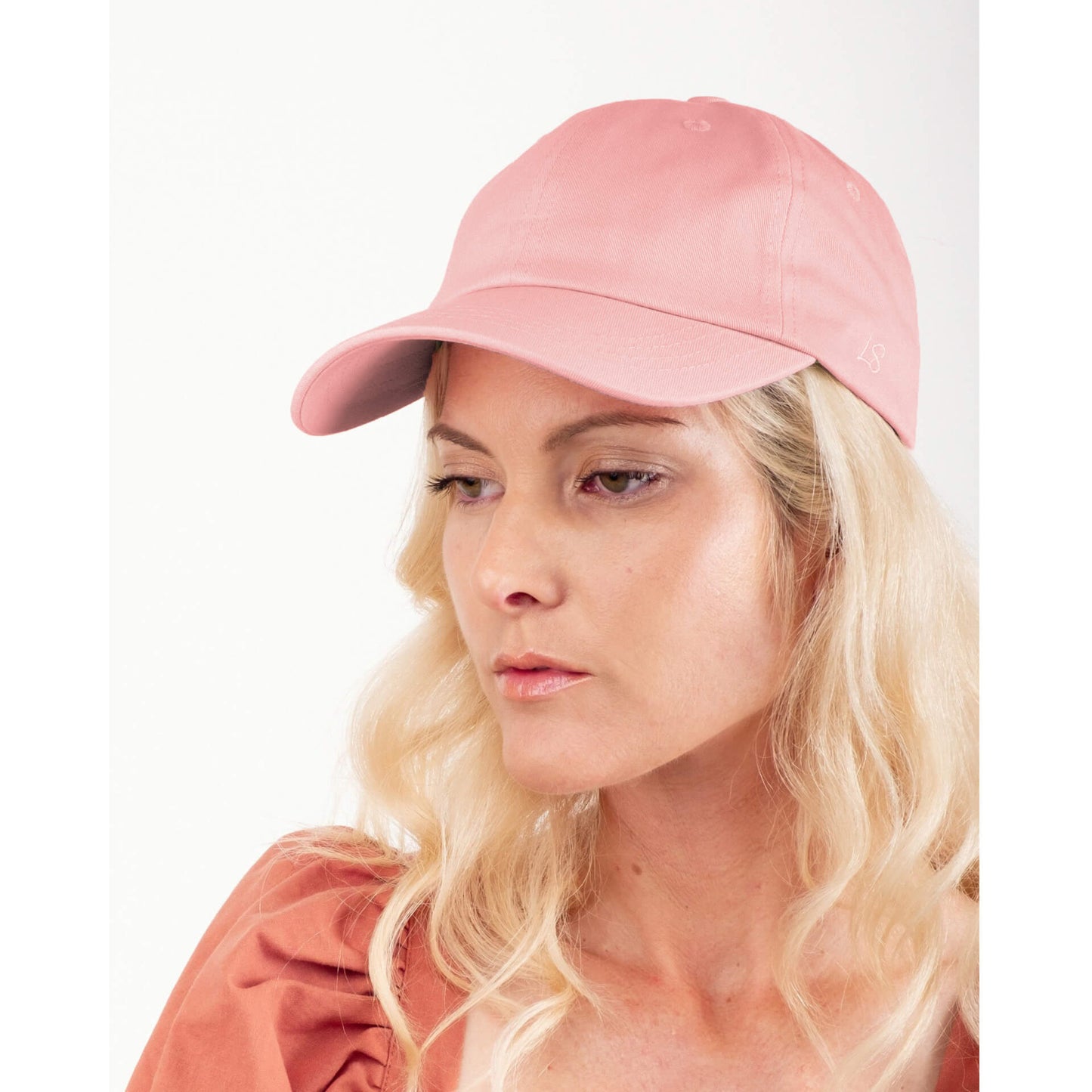 Silk-lined Essential Baseball Cap - Pink