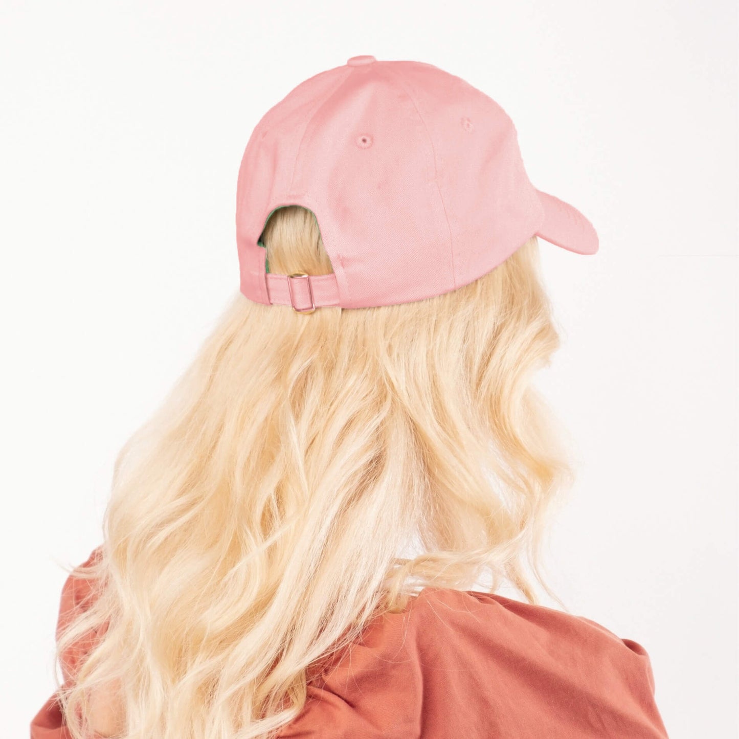 Silk-lined Essential Baseball Cap - Pink