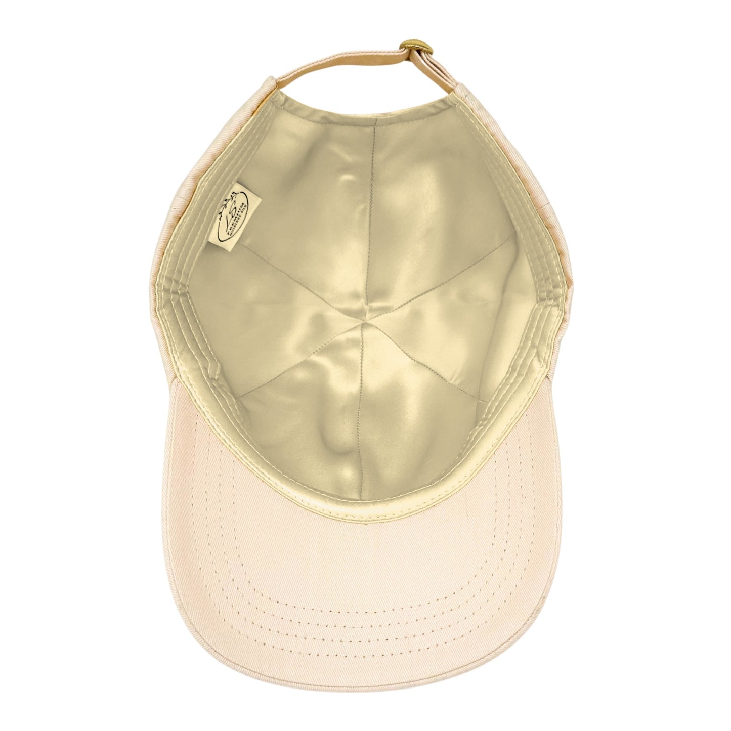Silk-lined Essential Baseball Cap - Beige