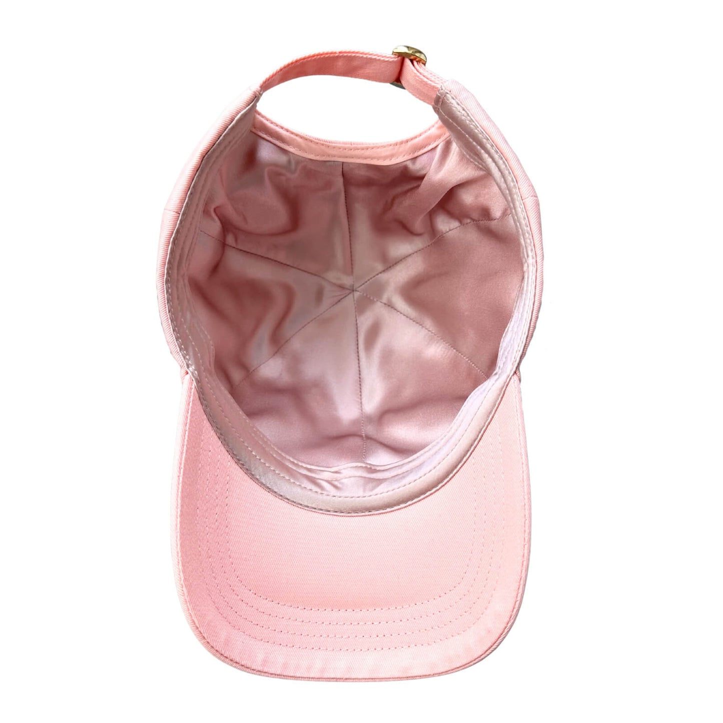 Silk-lined Essential Baseball Cap - Pink